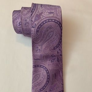 Ike Behar woven silk tie